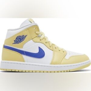 Women's Air Jordan 1 Mid "Lemon Wash”
